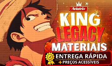[King Legacy] Materiais: Stones, Acro V2, PB V2, Cyborg V2, accs e muito mais!
