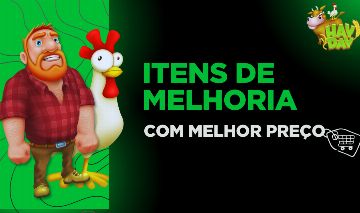 ITENS DE MELHORIA E EXPANSÃO PARA O HAY DAY (MAIS BARATO)