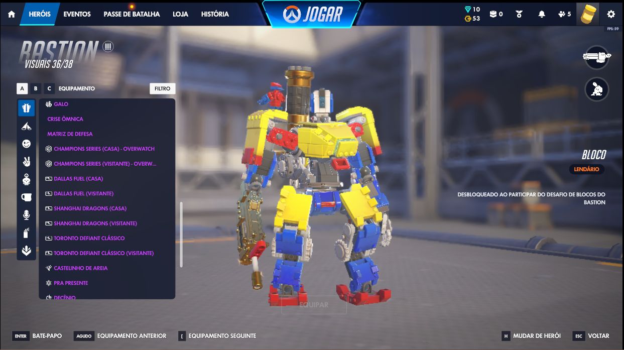 Conta antiga com muita skin pick elo CHAMP 4 de tank