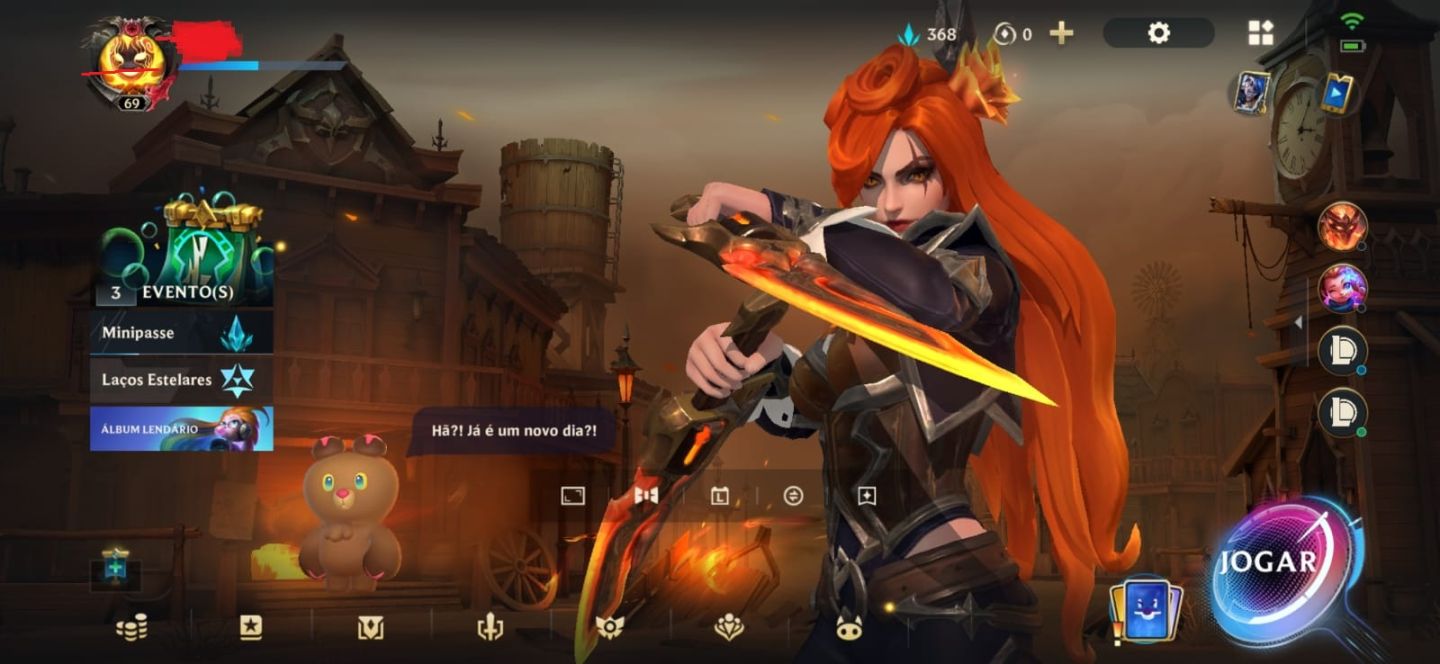 Conta Wild rift com diversas skins raras