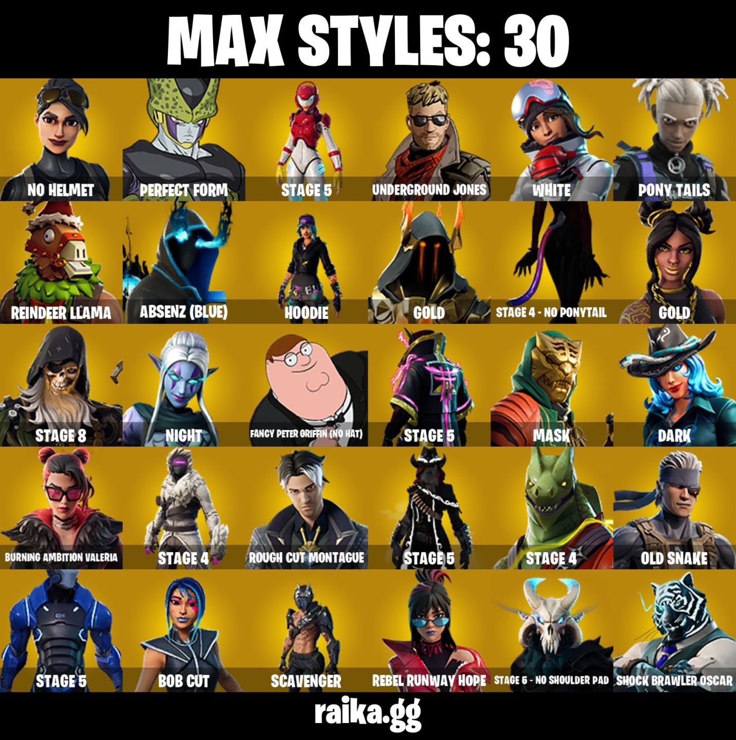 116 Skins | Black Knight The Reaper Dança Rara Fresh Skins Psn Omega Ragnarok