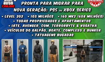Conta GTA online upada