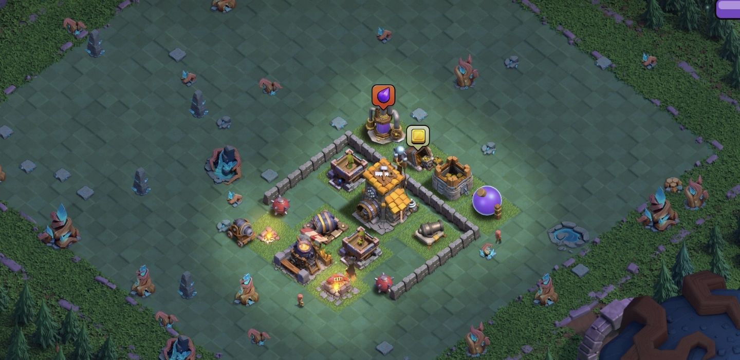 Conta Clash of Clans CV10 FULL/CC6 FULL +500 gemas e 5 construtores