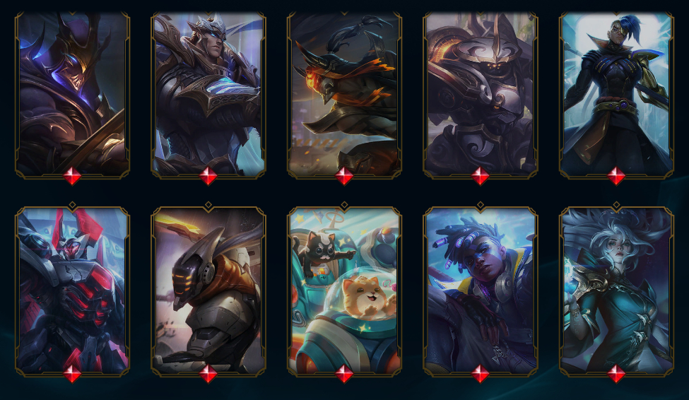 Conta ex challenger || 2 passes || muitas skins