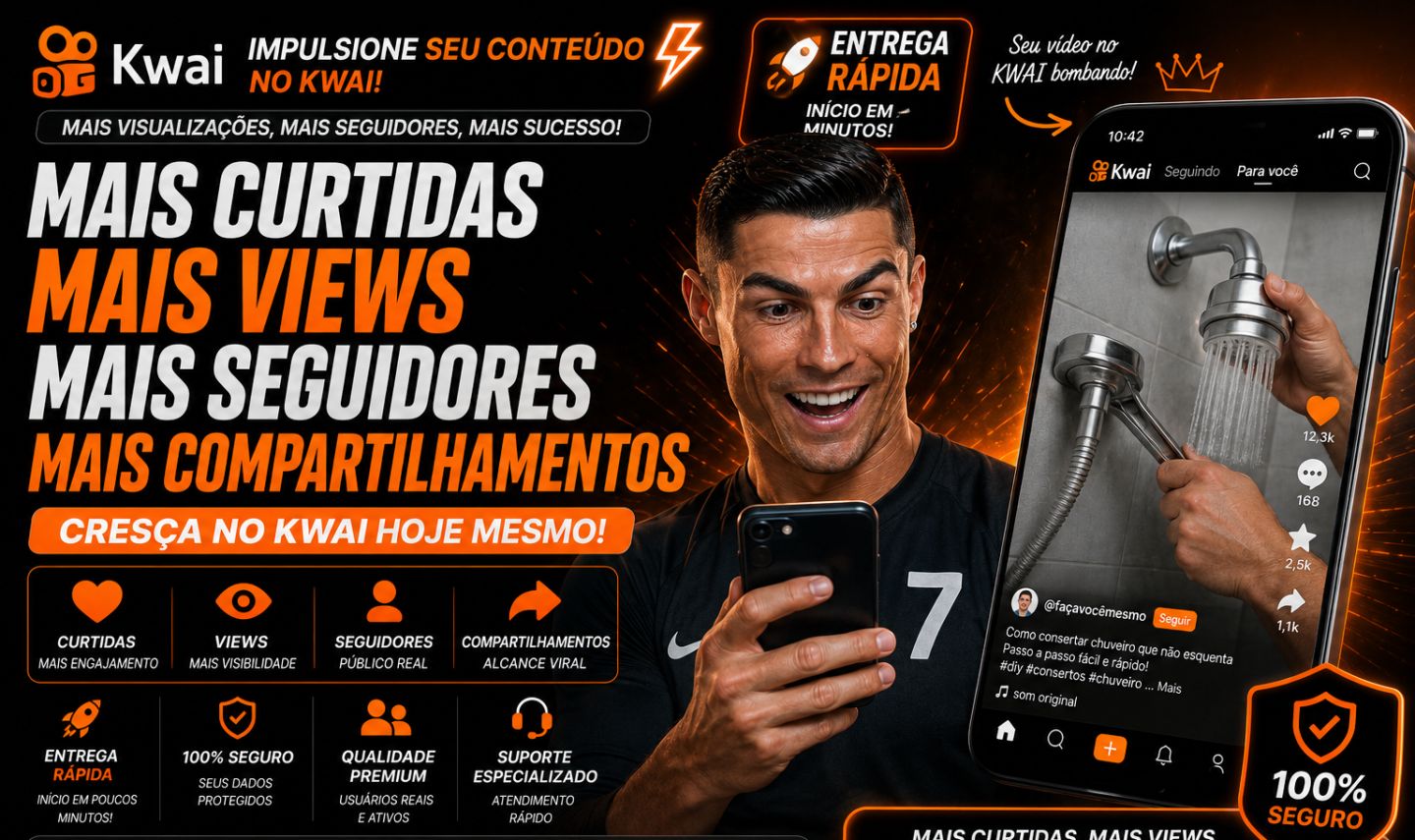 SEGUIDORES KWAI - CURTIDAS E VIEWS - MENOR PREÇO DO SITE