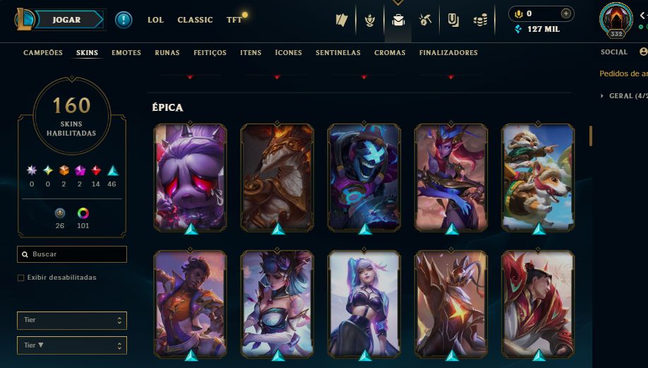 CONTA MESTRE - FULL ACESSO E ÚNICO DONO 70% DE WINRATE TROCA NICK DISPONIVEL