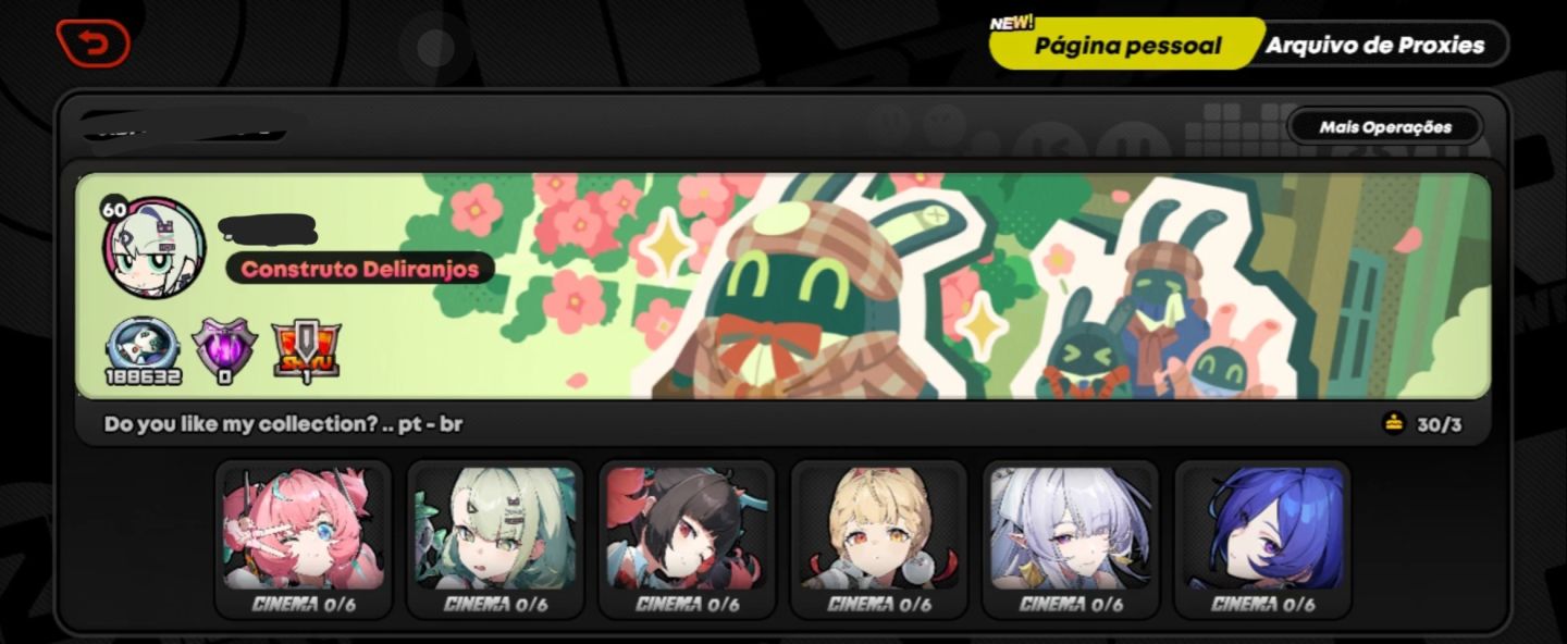 ZZZ E HSR | CONTA ZZZ ENDGAME, HONKAI DESDE O DAY ONE