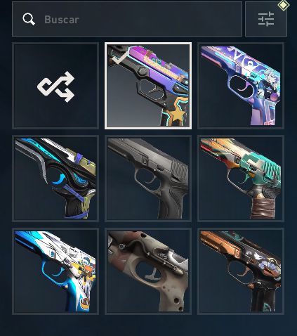 CONTA VALORANT (MUITAS SKINS)