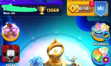 CONTA CLASH ROYALE MUITO UPADA