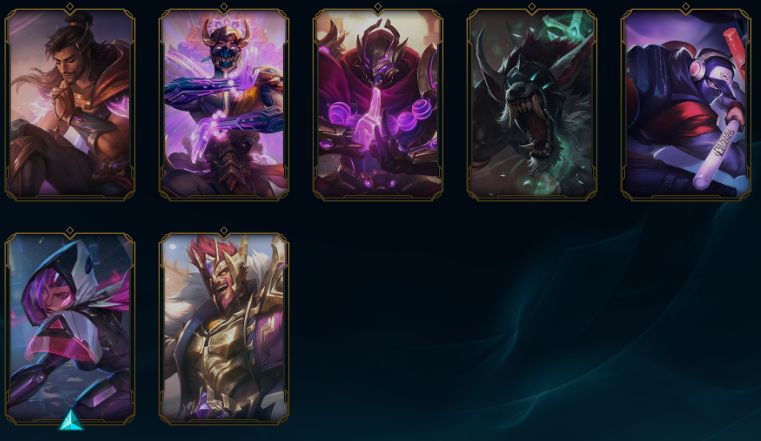 Conta lol esmeralda 4 80+ skins
