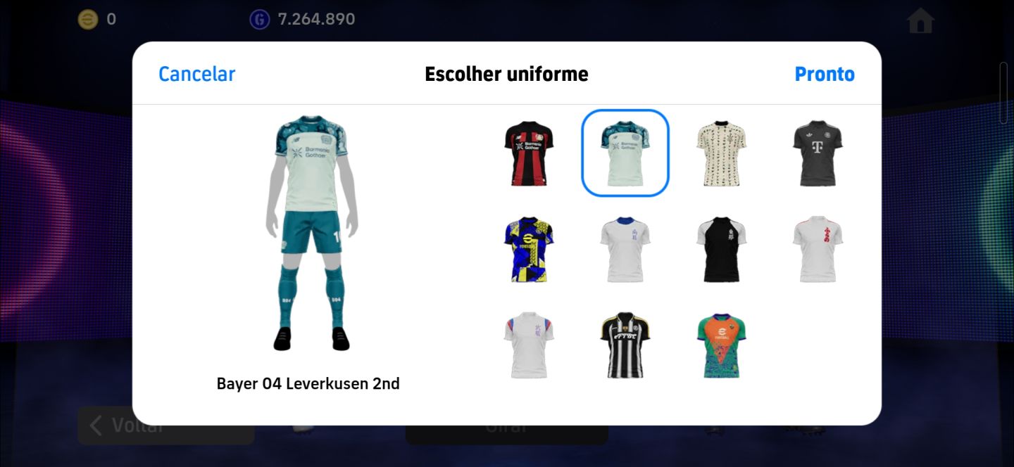 EFOOTBALL 3203 + CASSILAS+SUARES+ALCÂNTARA+MESSI+SNEIDJER+KANH+PEPE+MATTHAUS