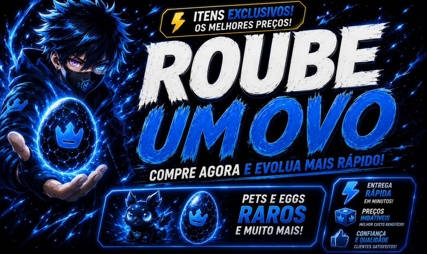 PROMOÇÃO - ROUBE UM OVO | STEAL AN EGG | ENTREGA RÁPIDA!
