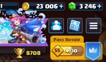 CONTA CLASH ROYALE (15% off) 9 EVOS, +8500K, 3 ANOS DE JOGO, 5 FRAG EVO, etc...