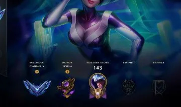 Conta diamante 4 mmr alto com 64% de win rate e 45 mil essencias azuis