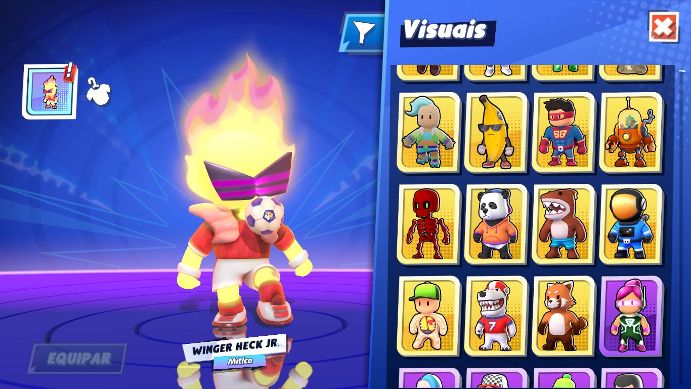 Conta stumble guys antiga com passe vitalício!