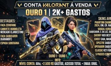 Conta Valorant Gemada