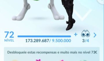 CONTA LV 72 COM 173 MILHÕES DE XP E 14,6 MILÕES DE POEIRA!!!
