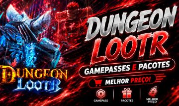 Dungeon Lootr | Gamepasses e Bundles ( Mais Barato! )