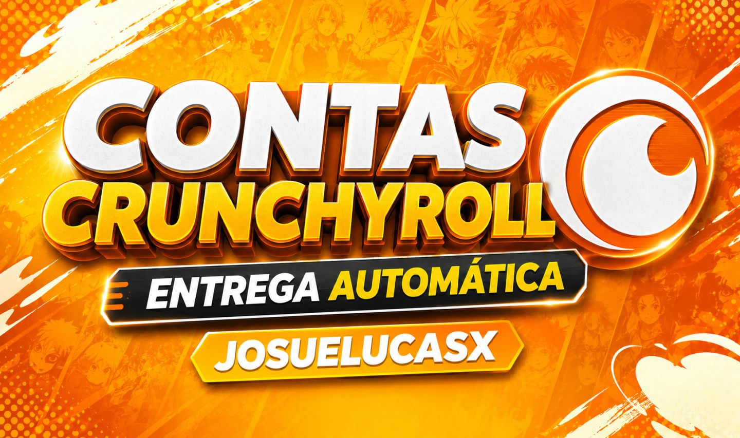 CRUNCHYROLL MEGA FAN PROMOÇÃO 2,0 + BRINDE | 30 DIAS + ENTREGA AUTOMÁTICA
