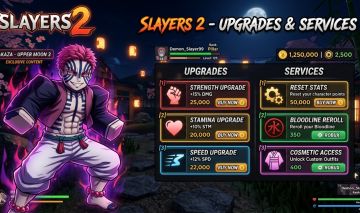 UPPS & SERVIÇOS Slayers 2 (Roblox)