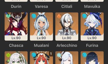 27 personagens limitados - genshin