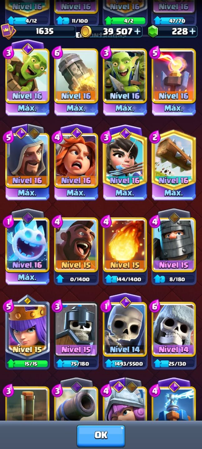 Conta de clash royale top, bem upada, alto nível e pronto pra uso.