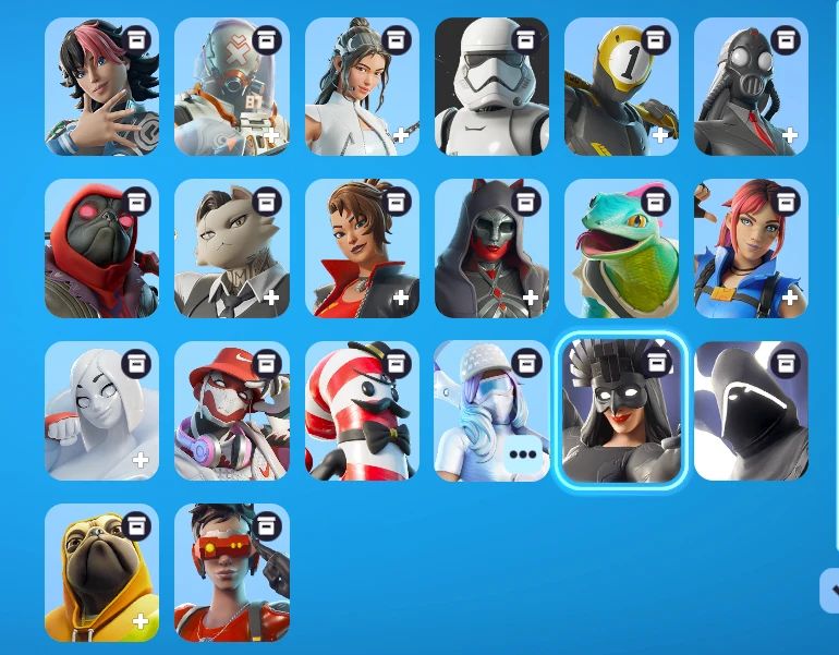 CONTA FORTNITE PROMOÇÃO +90 SKINS + RENEGADE RAIDER.