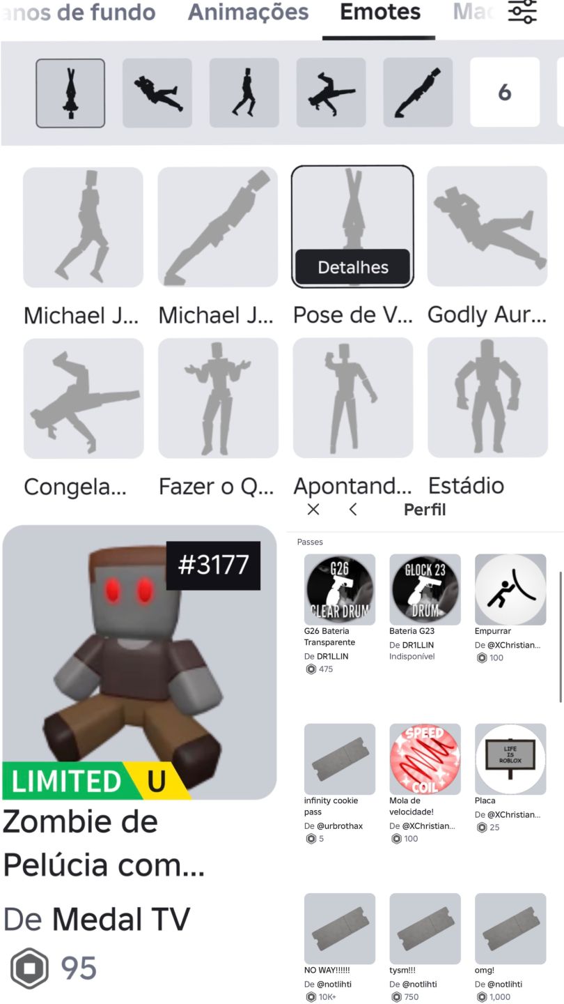 CONTA DE ROBLOX INVENTARIO AVALIADO EM 15K DE ROBUX CABEÇA INVISÍVEL