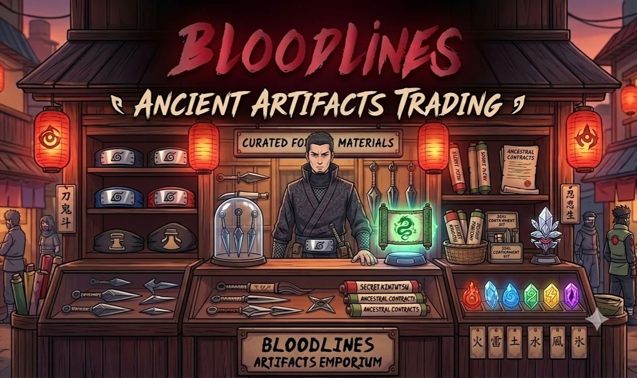 Bloodlines !!!Itens, Souls, Scrolls, Fruits!!!