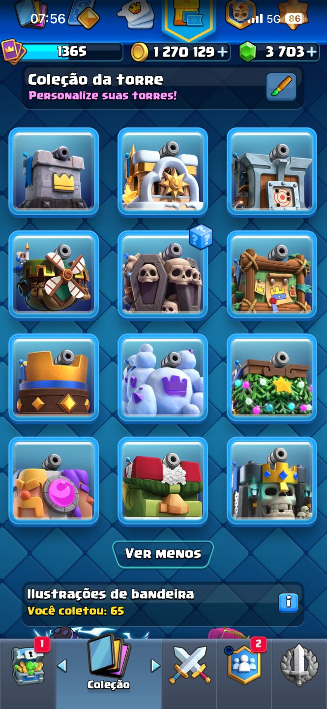Conta Clash Royale, e de brinde cv10 com 5 construtores no Clash of Clans