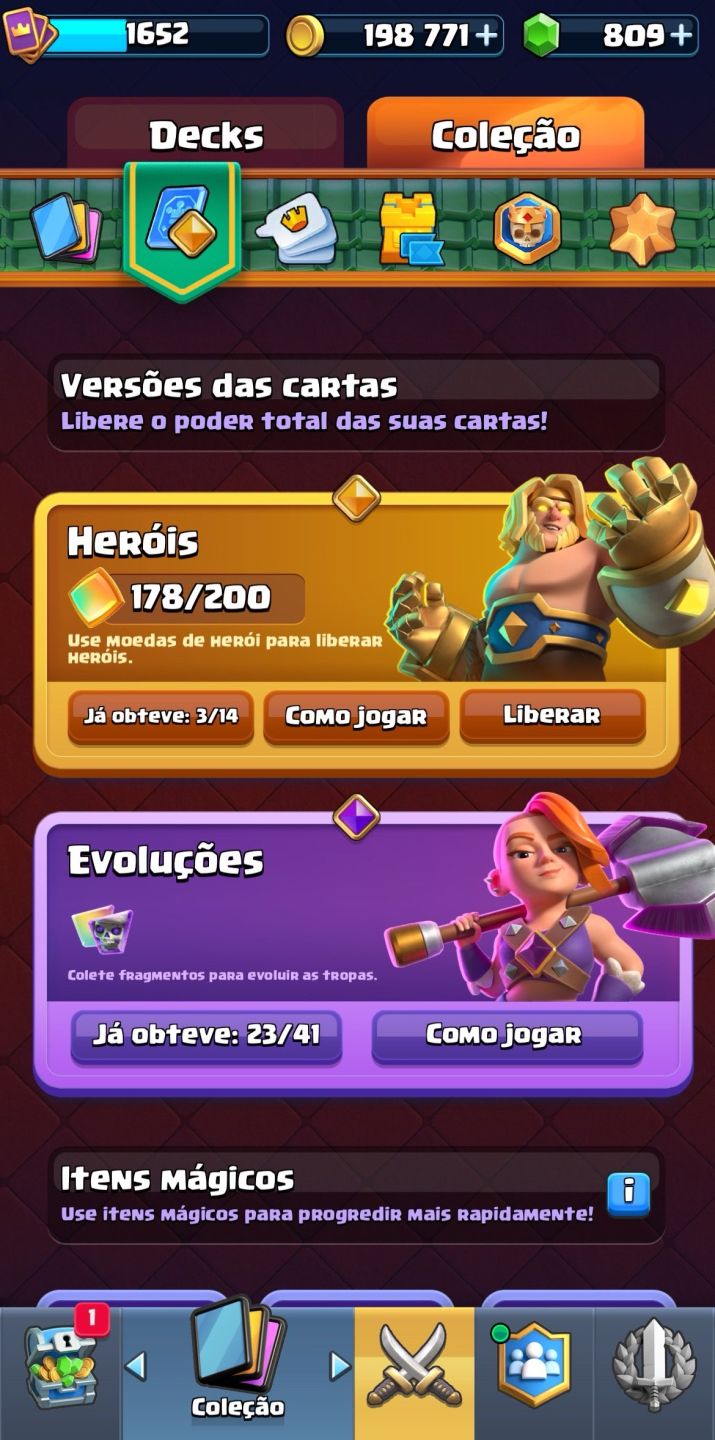 Conta Clash royale barata | Full Cards | Level Alto!