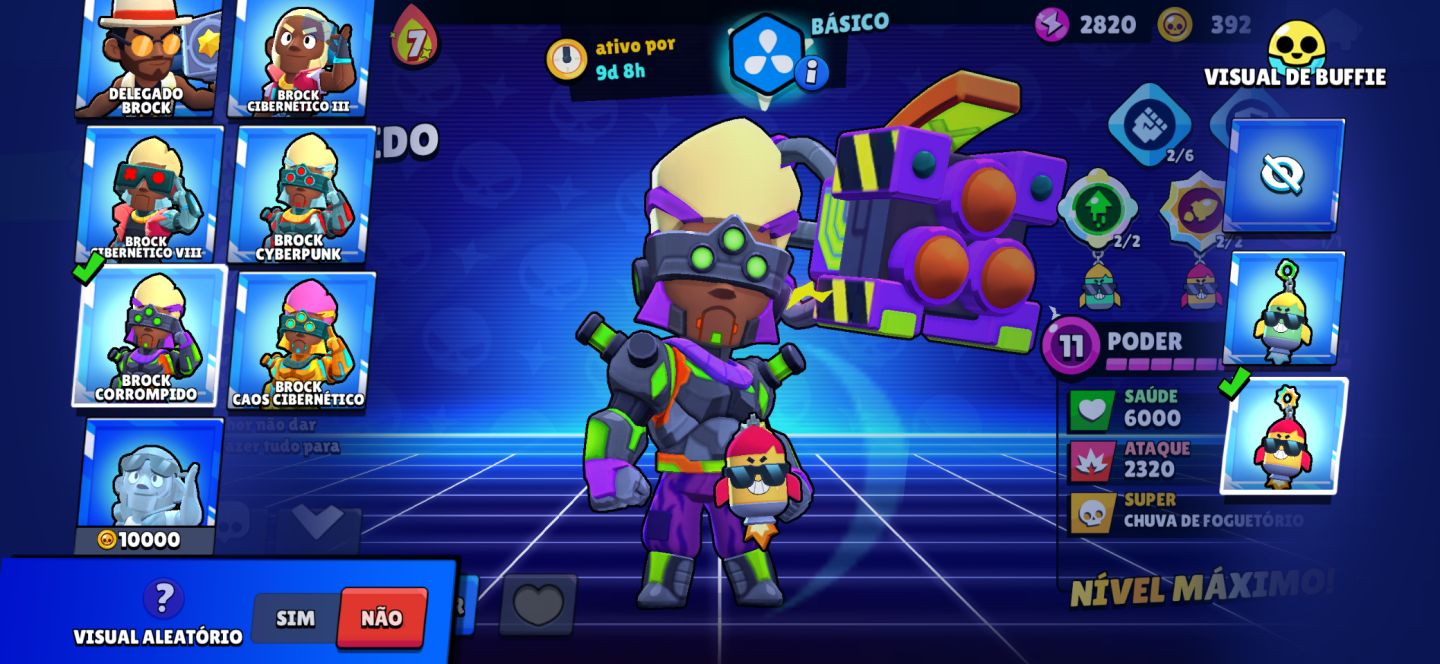 CONTA BRAWL STARS | 110K 106 BRAWLERS (90 Full) VARIAS SKINS RARAS!