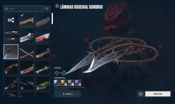 Conta com pacote do vtc, muitas skins de faca, quase de todas as armas