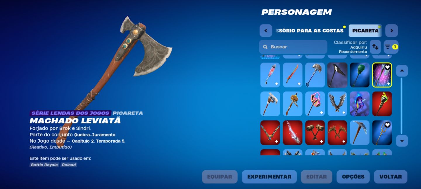 Conta Fortnite(Stealth Reflex, Kratos Full, Peixoto World, Mako), 15+ jogos Epic