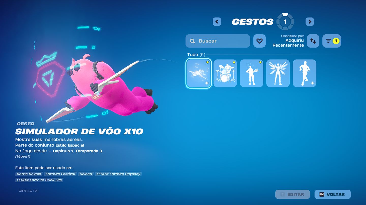 CONTA FORTNITE 3 SKINS (LIMITADO)