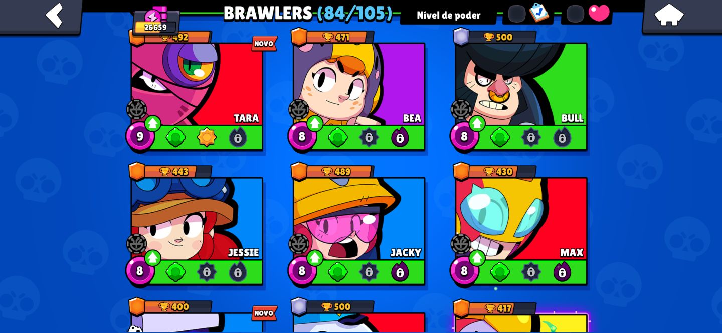 CONTA BRAWL STARS/ SKIN CORVO/ SKIN LEON/ENTRE OUTRAS. MUDANÇA DE TODOS OS DADOS
