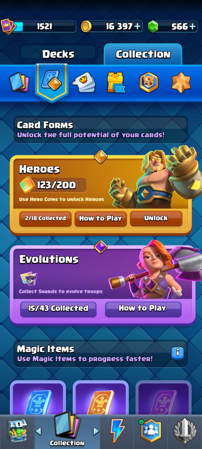 CONTA CLASH ROYALE | 13K TROFÉUS| DECK FULL 16