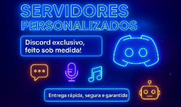 CRIAÇÃO DE SERVIDORES PERSONALIZADOS | DISCORD
