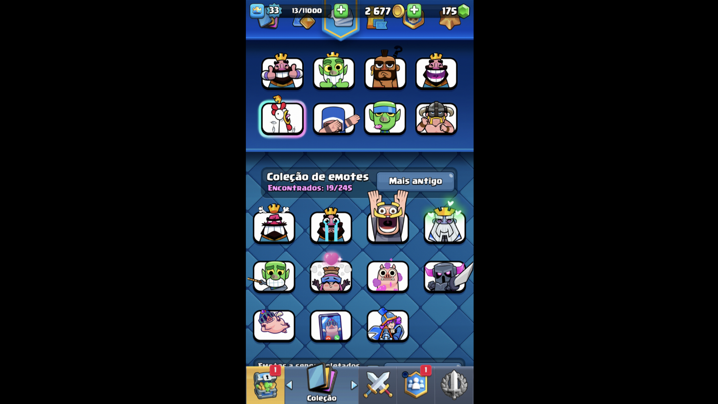 Conta de Clash Royale 6000+ troféus 5 anos de jogo !!