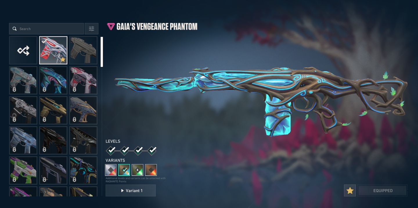 Conta Valorant platina 2 vandal forsaken