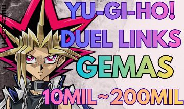 - Contas Yu-Gi-Oh! Duel Links - 10.000 ~ 200.000 Gemas