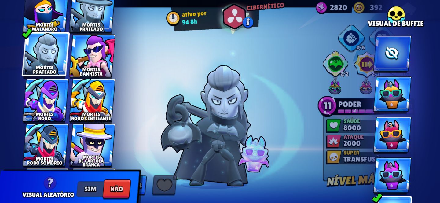 CONTA BRAWL STARS | 110K 106 BRAWLERS (90 Full) VARIAS SKINS RARAS!