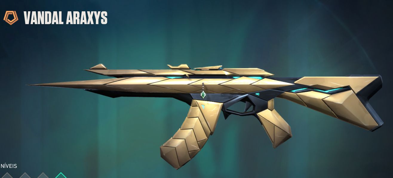 Conta com diversas skins, sem jogar a alguns meses