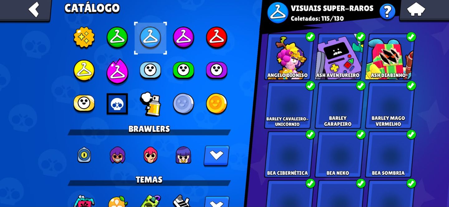 Conta OG Brawl Stars (2018) | 57k Troféus | Shelly Estelar + 431 Skins!