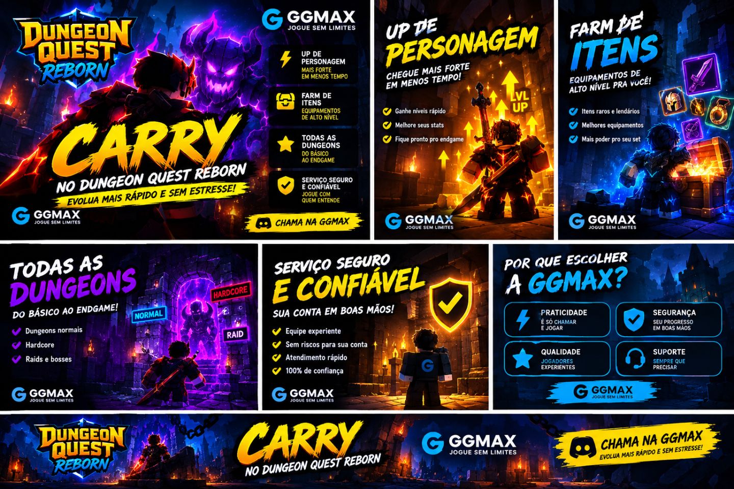 Dungeon Quest Reborn Carry