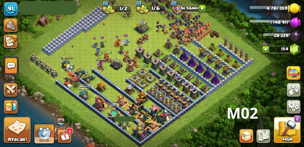 Contas de Clash of Clans Full Acesso