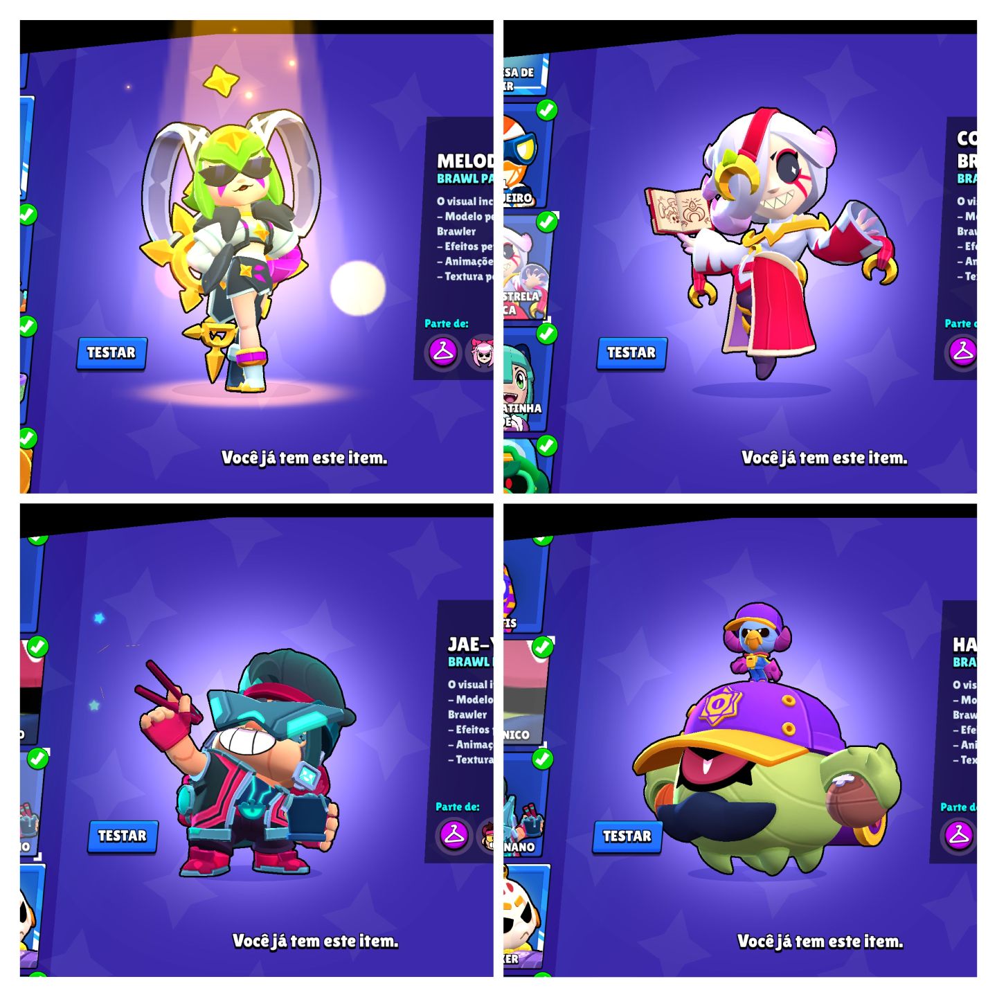 CONTA BRAW 52K | 50 PERSONAGENS NÍVEL 11 / MAIS DE 370 SKINS TOPS / FAMA SOLAR 1