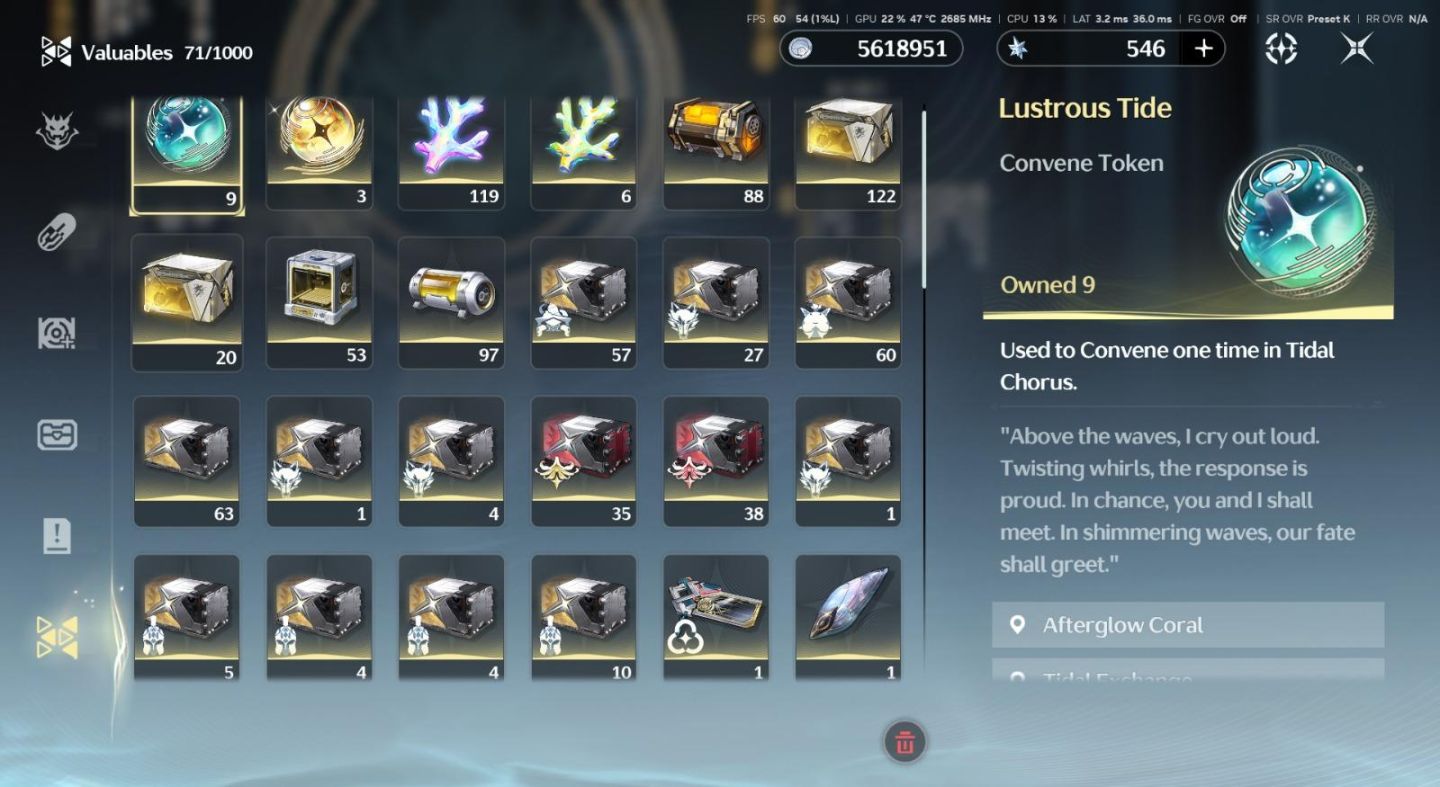 Wuthering Waves Super Conta Endgame Premium