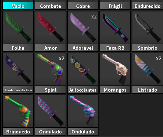 Facas e Armas Murder Mystery 2 | MM2 |