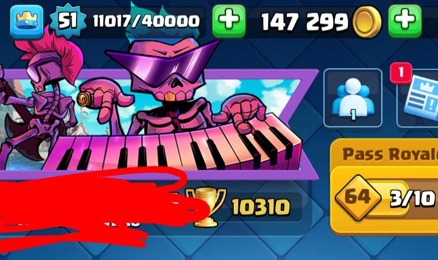 Conta Clash Royale 10k de troféus branw stars e clash of clãs 4 anos de jogo up